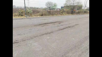 Pothole menace at Automotive square puts commuters at risk