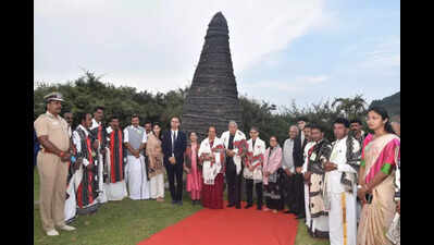 Vice president Jagdeep Dhankhar visits Theppakadu elephant camp in the Nilgiris
