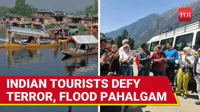 India's Big Win After J&K Attack: Tourists Challenge Terror, Flock To Pahalgam | 'Didn't Feel Fear'