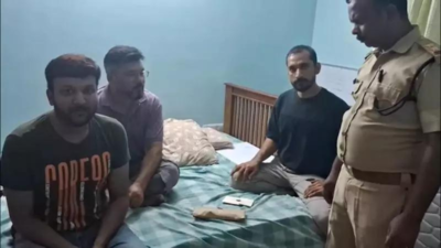 Hybrid ganja seized from 2 Malayali directors, friend at Kochi flat