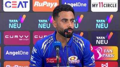 Top order batted really well and gave us a good start: Naman Dhir