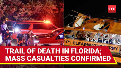 Hit-and-Run: Cruise Boat Smashes Ferry, Leaves Trail of Death and Injury | Shocking Scenes In Florida