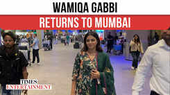Wamiqa Gabbi Spotted Back in Mumbai