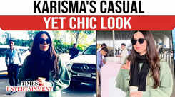 Karisma Kapoor's Effortlessly Cool Look At Mumbai Airport