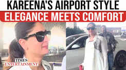 Kareena Kapoor Stuns At Mumbai Airport In Chic Kurta Ensemble