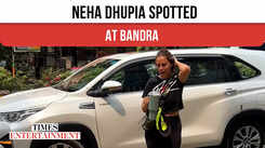 Neha Dhupia was spotted in Bandra