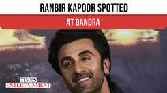 Ranbir Kapoor was spotted in Bandra