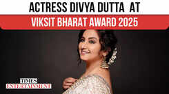 ACTRESS DIVYA DUTTA  AT VIKSIT BHARAT AWARD 2025
