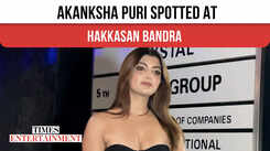 Akanksha Puri was spotted at Hakkasan in Bandra