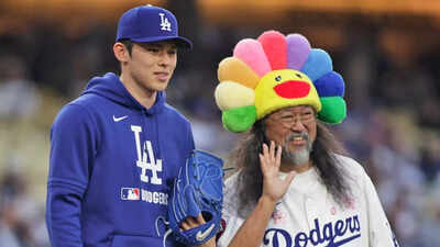 Roki Sasaki and Takashi Murakami steal hearts with a powerful cultural moment at Dodger Stadium