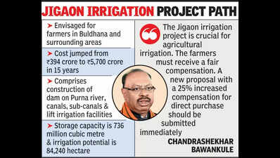 Revenue minister orders fresh proposal on Jigaon land acquisition within 8 days