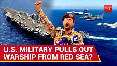 U.S Military Retreats From Red Sea After Houthis 'HIT' Warship, 'Sink' F/A-18 Hornet? Yemen Says...