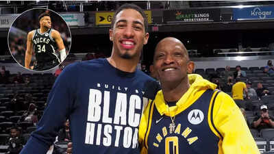 “Better be banned” – Fans call for Tyrese Haliburton’s father to be banned from the NBA after courtside altercation with Giannis Antetokounmpo