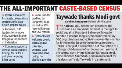 Caste Census Gets Broad Support Across Parties, But Sparks Questions On Timing