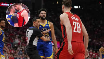 Pat Spencer sparks controversy with headbutt on Alperen Sengun, gets tossed in fiery Warriors-Rockets playoff clash