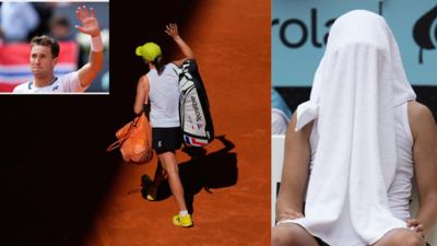 “You’ll be back stronger”: Casper Ruud sends support to a tearful Iga Swiatek after crushing Madrid semifinal loss