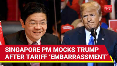 Singapore PM Mocks Trump After China Tariff Mess; 'What Happened Now...' | Watch