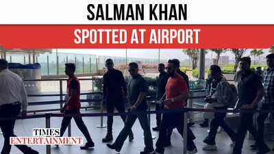 Salman Khan Spotted at Airport, Fans Can't Get Enough