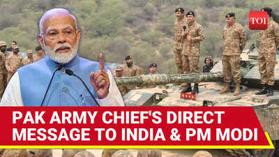 Pak Army Chief Mounts Battle Tank; Screams Revenge If Attacked By India After Modi's Big Vow