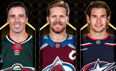 Marc-André Fleury, Gabriel Landeskog, and Sean Monahan: Finalists for the Masterton Trophy 2024-2025