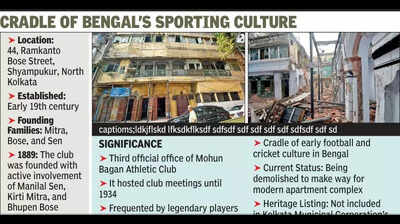Final whistle for Shyampukur’s Sen Bari, cradle of Mohun Bagan