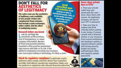Beware of crypto scams flooding online spaces through apps & ads
