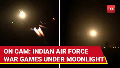 Indian Air Force Dares Pakistan With 'Secret Drills'; Fighter Jets Unleash War Games Under Moonlight
