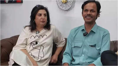 Farah Khan reveals Shah Rukh Khan's hilarious response when he worked with her chef Dilip: "Look what times I am going through"