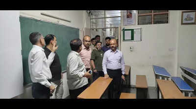 Officials review preparations at Godhra NEET centres