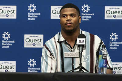 Denied by two Giants legends, what number will Abdul Carter wear now?