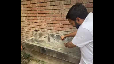 NSUI ‘exposes’ civic neglect at Mohali govt college