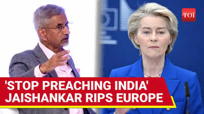 'Stop Preaching India': Jaishankar's Brutal Attack On EU After Europe's Kashmir & Pak 'Hypocrisy'