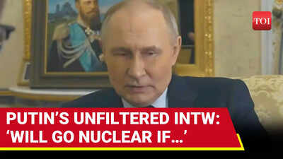 Putin Dares West in Rare Interview, Warns of ‘Nuclear Path’ If Ukraine, NATO Cross Red Lines | Watch