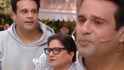 Laughter Chefs: Krushna Abhishek breaks down in tears as he praises his aunt Geeta for keeping the promise of raising them after his mother's demise; says 'Jab Arti ki abhi shaadi hui, toh unhone kaha...'