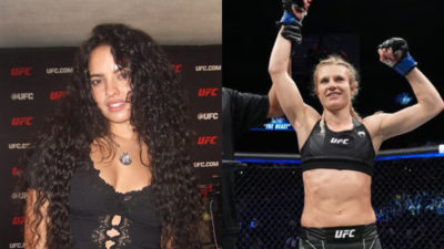MMA fans react as Nina Marie Daniele aims for laughs while practicing side-kicks with Manon Fiorot - “Drama in dramatic”