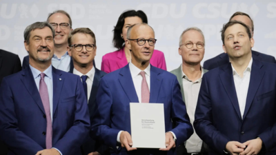 German coalition deal signed on eve of Merz govt launch