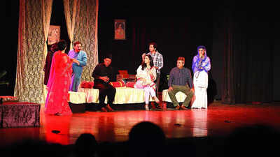 Double dose of laughter had theatre lovers in stiches