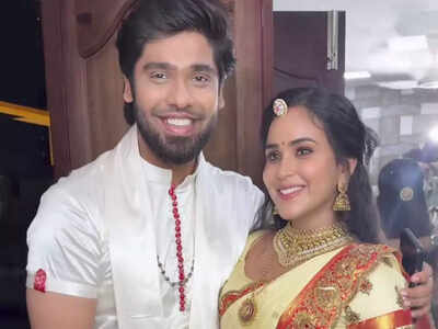Aswath Chandrasekar shares precious moments from wife Kanmani Manoharan’s baby shower – See pic!
