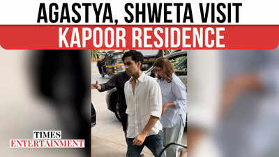 Agastya Spotted at Nirmal’s Home