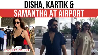 Celebs Seen at AirportDisha, Kartik & Samantha Turn Heads at Airport Departure Gate