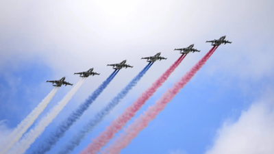 Ukraine fires drones on Moscow days before Red Square parade