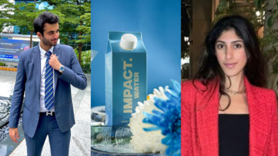 K Raheja Group scion Rhea Raheja launches Impact Water with her school companion Ishaan Nangia