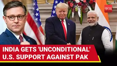 U.S. House Speaker Mike Johnson Backs India's Fight Against Terrorism Post-Pahalgam Terror Attack