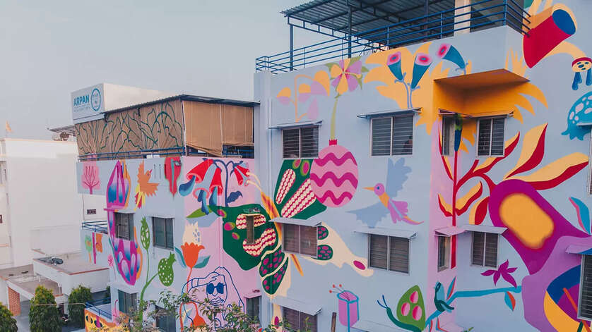 Project Udaan by Asian Paints and St+art India Foundation turns a learning space into a place of care, connection and inclusion
