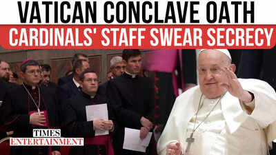 Vatican Conclave: Cardinals' Staff Take Secrecy Oath As Sistine Chapel Gets Ready For New Pope