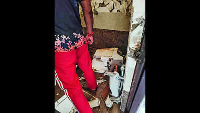 Youth suffers 35% burns after seat of toilet ‘explodes’ at Greater Noida house