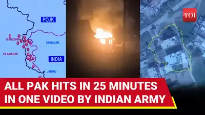 In Under 30 Minutes, India Destroys Terror Camps Linked To 26/11, Releases Video Proof