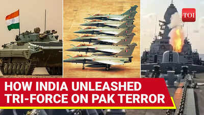 Watch How IAF, Indian Army & Navy Pounded Pak Simultaneously First Time Since 1971 War
