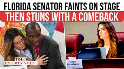 Florida Senator Ileana Garcia PASSES OUT Mid-Speech, But REFUSES to Back Down | WATCH Full Video