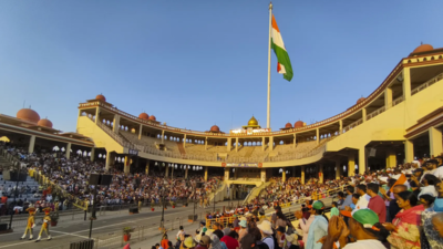 Beating retreat at Attari-Wagah border stalled indefinitely